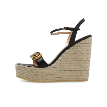 GUCCI Aitana Logo Espadrille Sandals
