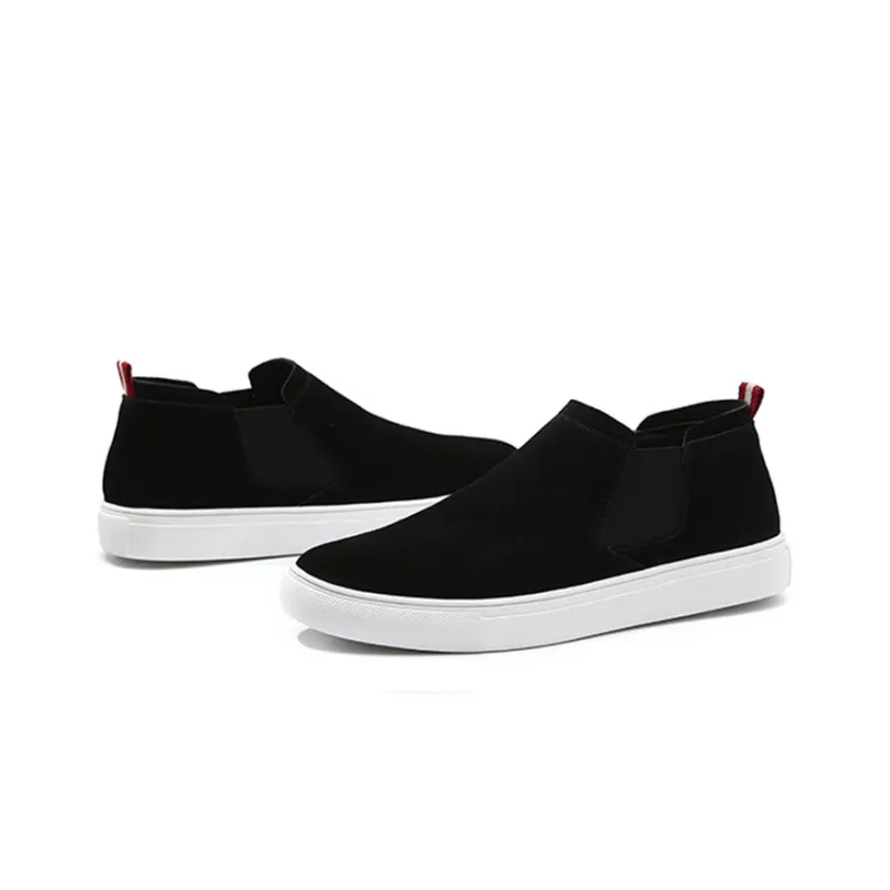 YEDANI Low Top Skateboard Shoes Men's Black-3
