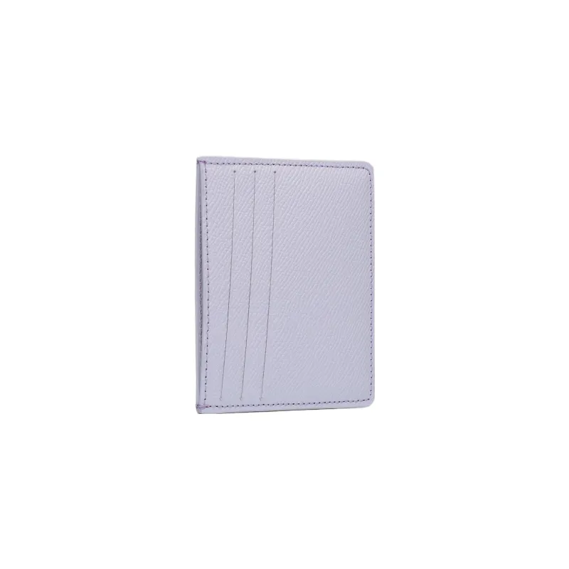 Maison Margiela Calfskin Card Holder Card Holder Women's Light Purple-1