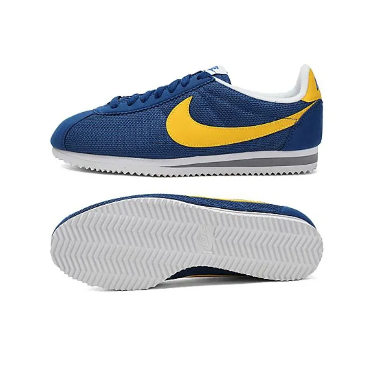Nike Cortez Nylon 'Blue Yellow'-3
