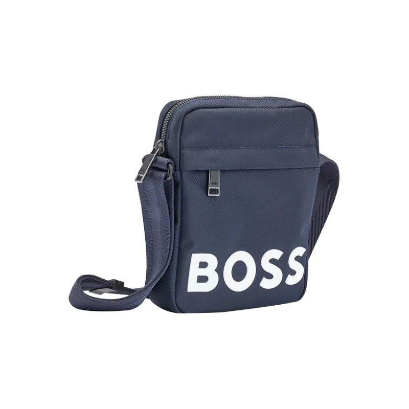 HUGO BOSS Recycled Polyester Shoulder Bag Crossbody Bag Regular Men's Dark Blue-1