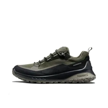 Ecco Otto Series Breathable Low Top Casual Shoes Men's Black Green