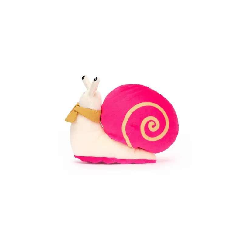 JELLYCAT Insect Inspired Collection Snail Dolls Plush Doll 12cm Height-1