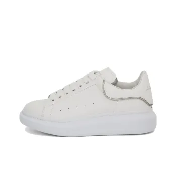 Alexander McQueen Oversized Low Top Sneakers 'Beige White'