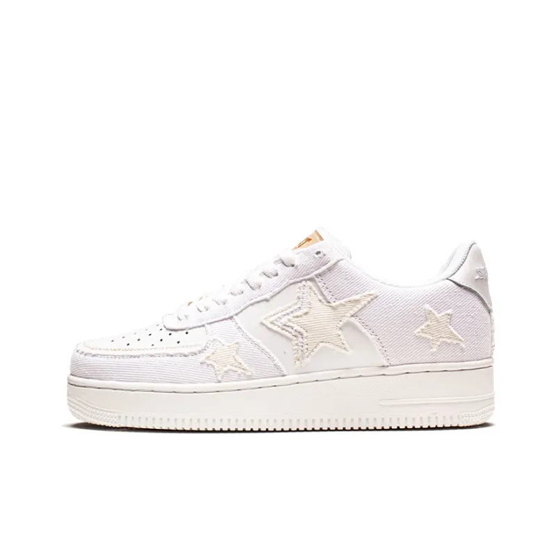 VOIT Coverage Slip Resistant And Abrasion Resistant Low Top Skateboard Shoes Unisex White-0