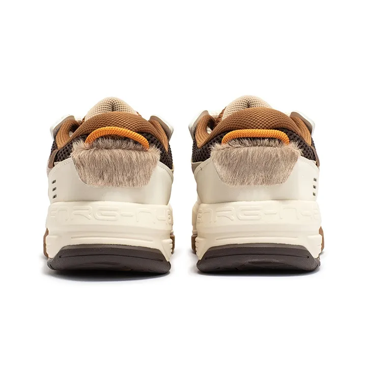361° Bored Monkey Series Bored Monkey Anti-Slip Wear-Resistant Low-Top Skateboard Shoes Men's Sago/Javanese-3