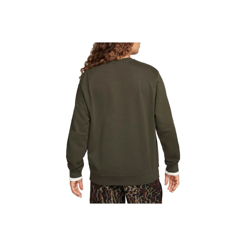 Nike Sweatshirts Men Khaki Green-1
