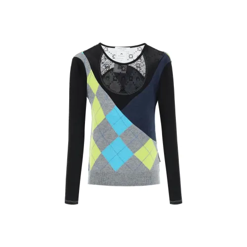 Marine Serre Sweaters Women's Multicolor