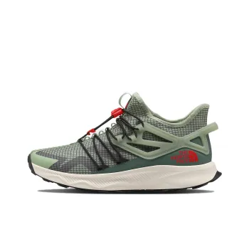 THE NORTH FACE Oxeye Tech Shock Absorbers With Slip Resistant Features Low Top Running Shoes Men's Green