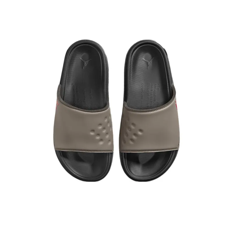 Jordan Play Slide Palomino Fire Red-2