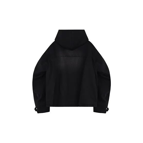 WE11DONE Denim Jackets Unisex Black-1