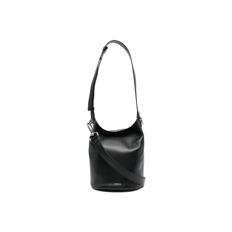 MEDEA Calfskin Portable Crossbody Bag Shoulder Bag Regular Women's Black-0