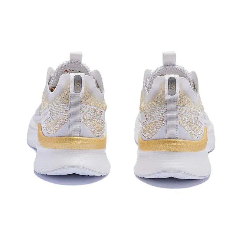 QIAODAN Rapid FW Cushioning Breathable Low Top Running Shoes Men's Jordan White-3