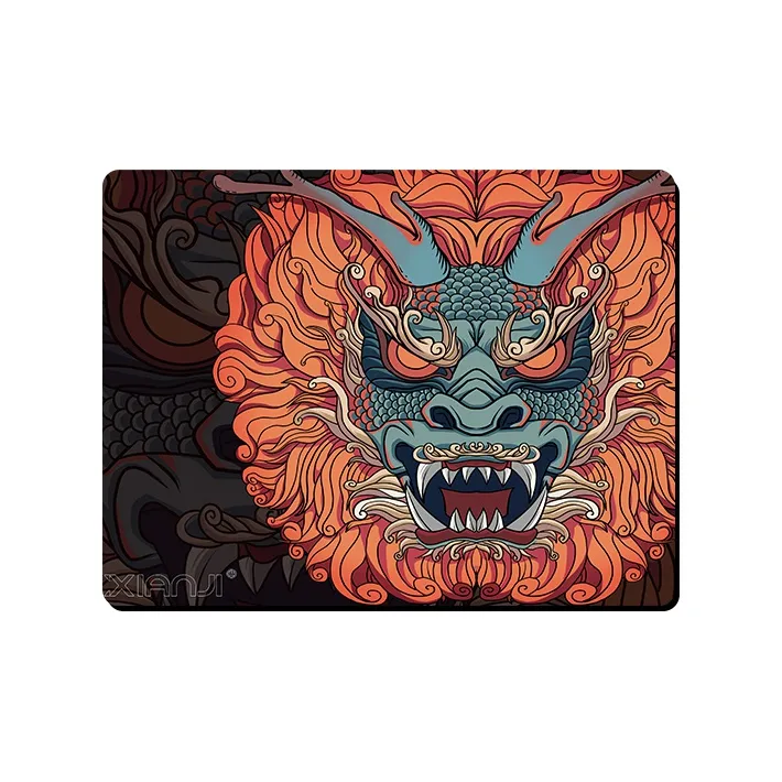 Opportunities Mouse Pads Professional Esports Large Size 400*450*6MM Table Mat, Four Mythical Beasts Collection-1