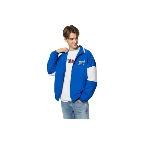 Tommy Hilfiger Jackets Men Blue/White Multicolor