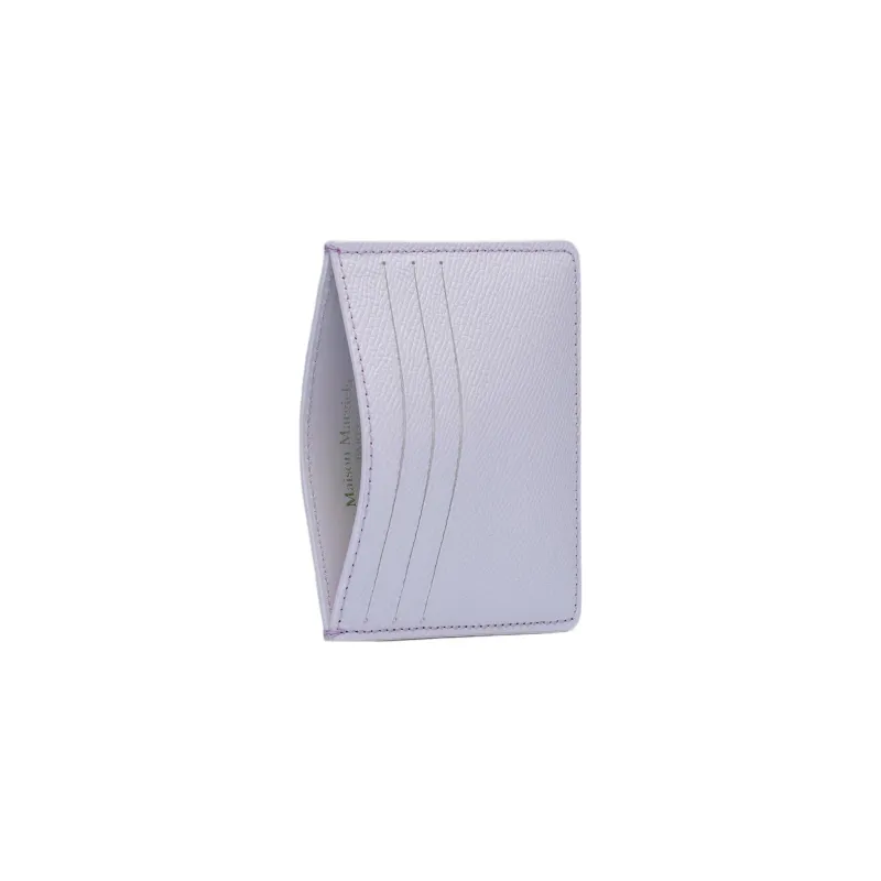 Maison Margiela Calfskin Card Holder Card Holder Women's Light Purple-2