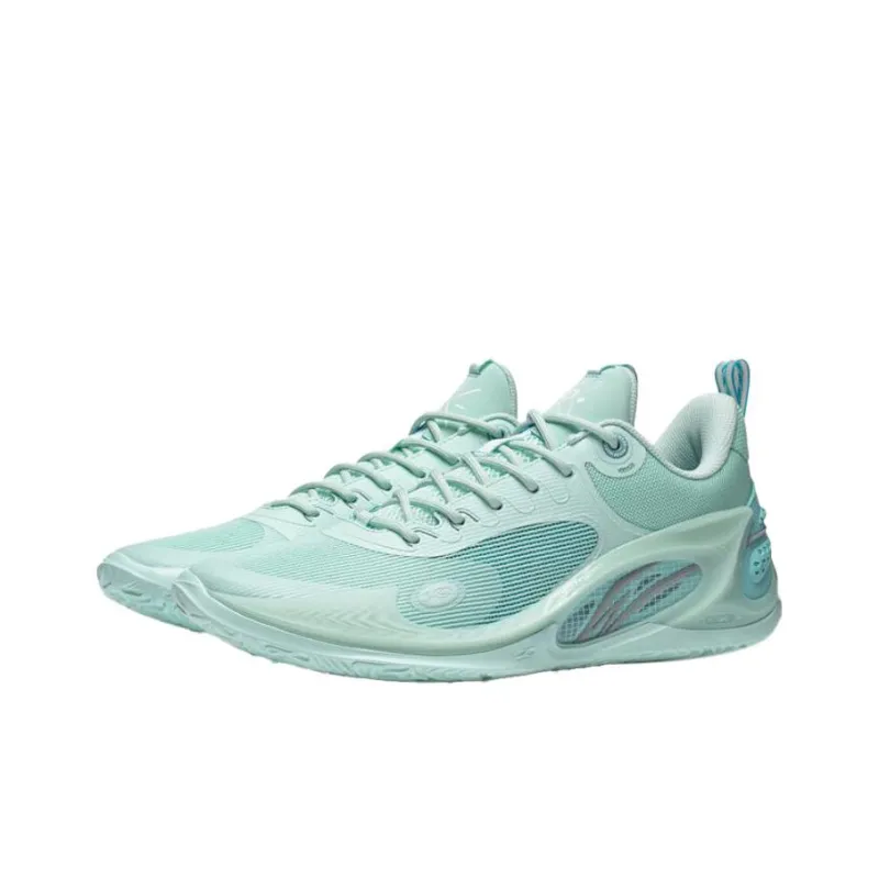 LiNing Wade 808 3 Cushioned Slip Resistant Low Top Basketball Shoes Men's Blue-2
