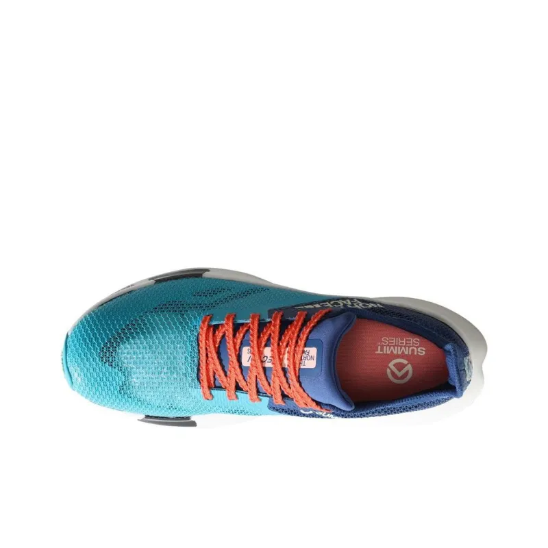 THE NORTH FACE Cushioned Slip Resistant Breathable Low Top Running Shoes Men's Blue-3