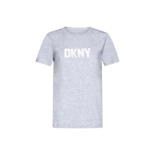 DKNY T-Shirts Women's Gray White