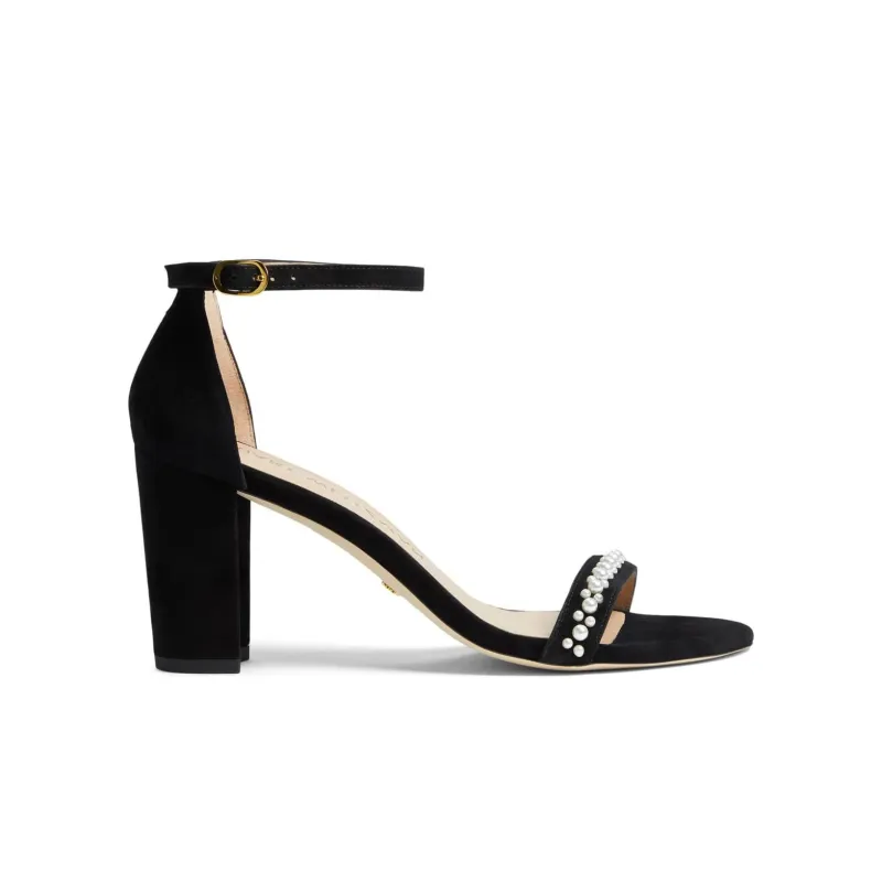 Stuart Weitzman/SW One Strap Sandals 8cm Women's Black-1