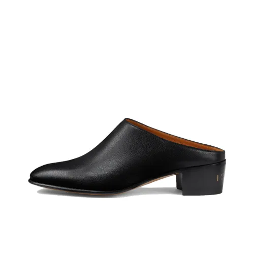 gucci Chain Casual Shoes 4.5cm Men's Black