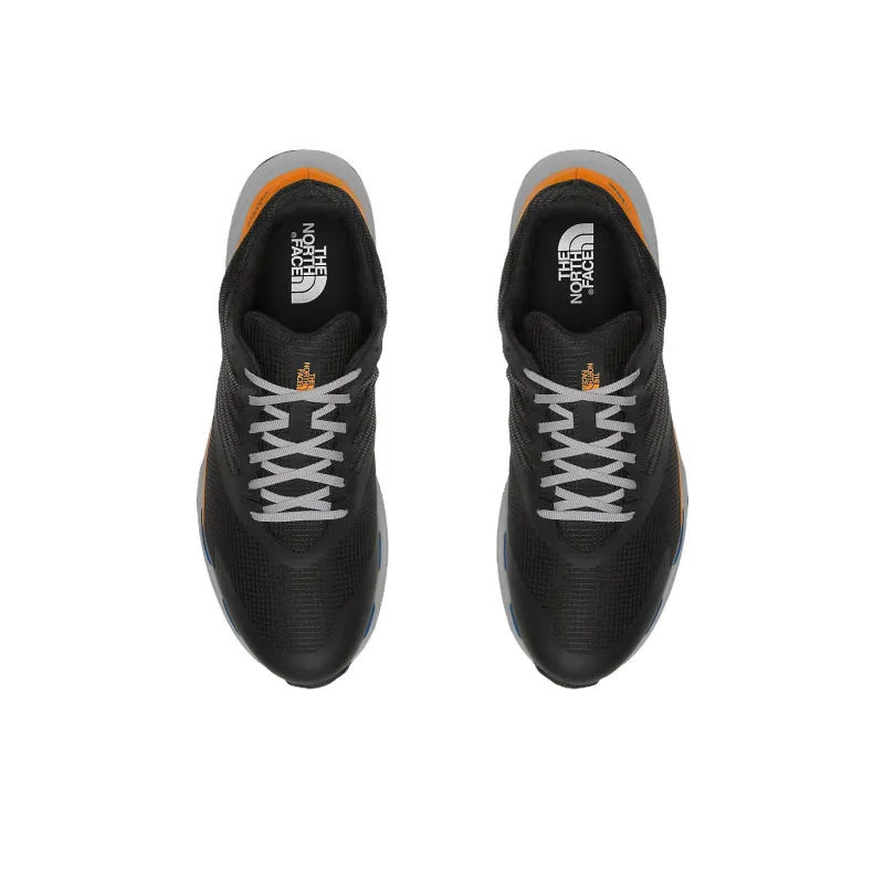 THE NORTH FACE Cushioning Wear Resistant Low Top Running Shoes Men's Black Orange-2