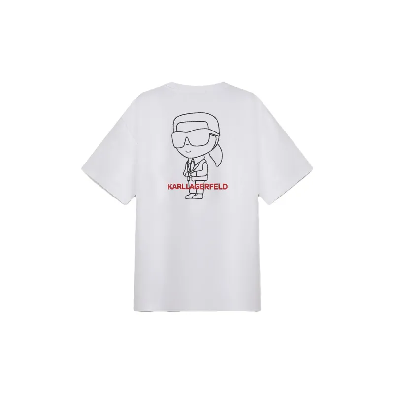 KARL LAGERFELD SS23 T Shirt Men's White-1