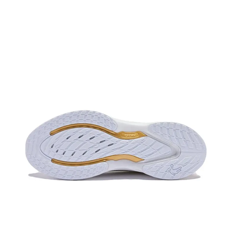QIAODAN Rapid FW Cushioning Breathable Low Top Running Shoes Men's Jordan White-4