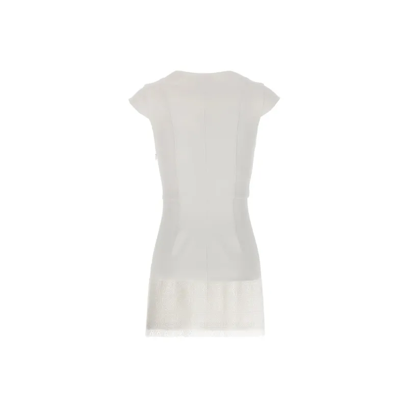Elisabetta Franchi Sleeveless Dresses Women's White-1