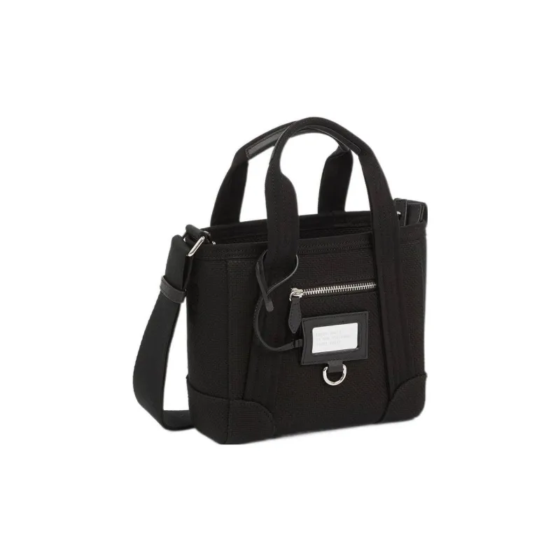 KENZO 100% Cotton Tote Bag Shopping Bag Shoulder Bag Crossbody Bag Handbag Mini Women's Black-2