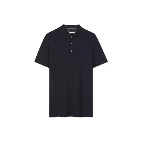 Tommy Hilfiger Polo Shirts Men Navy Blue