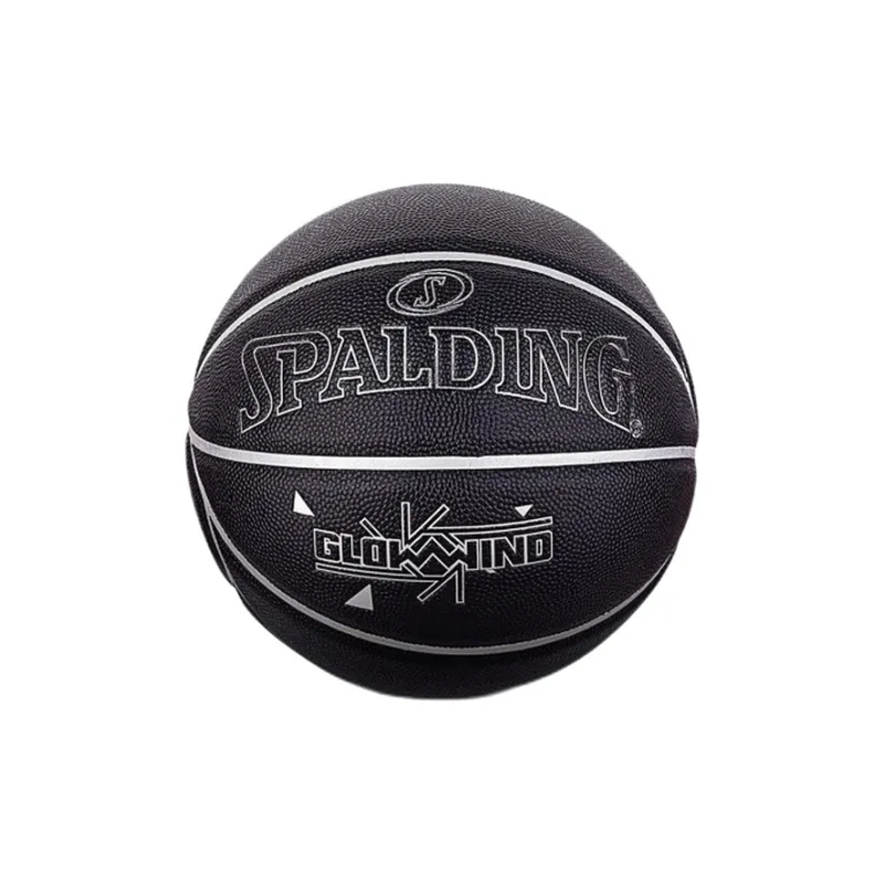 SPALDING Cyclone Series PU Basketball Black Size 7 Training Unisex-3