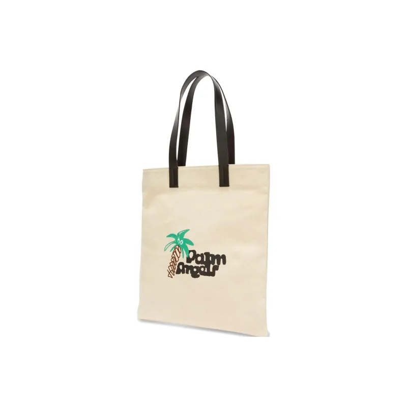 PALM ANGELS Sketchy Logo print Tote Bag-2