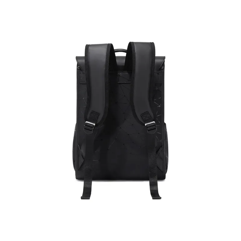 Slazenger PU Backpack Unisex Black Diamond Pattern-4