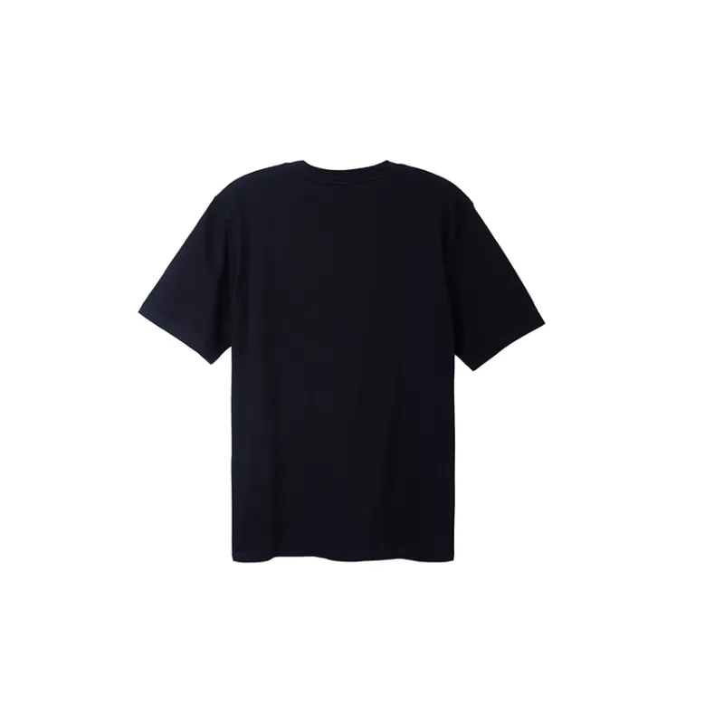HUGO BOSS Brand Logo Letter Print Crew Neck Pullover Short Sleeved T Shirt Men's Black-1