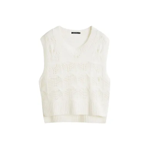 ELLE Sweaters Women's Off White