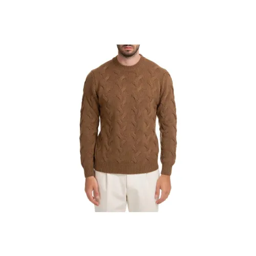 LARDINI Sweaters Men Brown