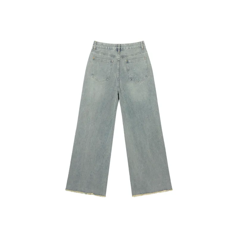 MEETLADY Jeans Women's Blue-1
