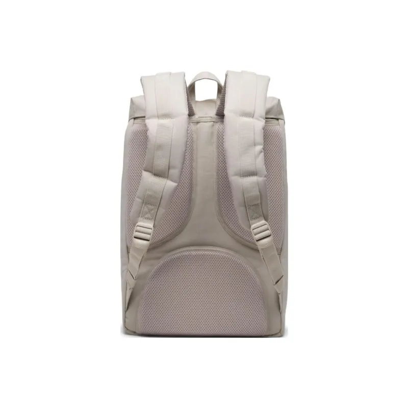 Herschel Polyester Backpack Medium Size Unisex Light Gray/Brown-3