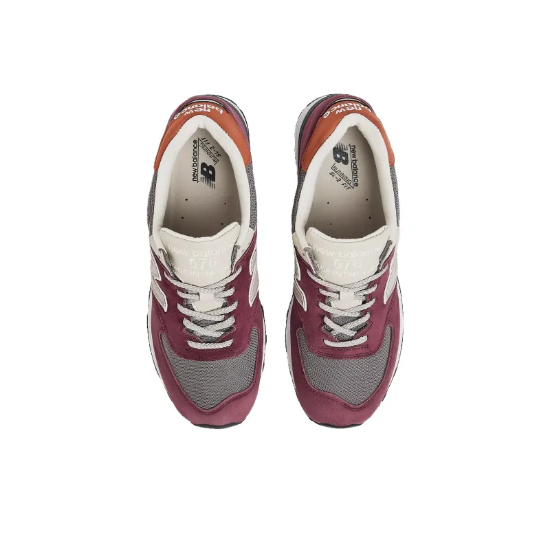 New Balance 576 Made In England 'Burgundy'-3
