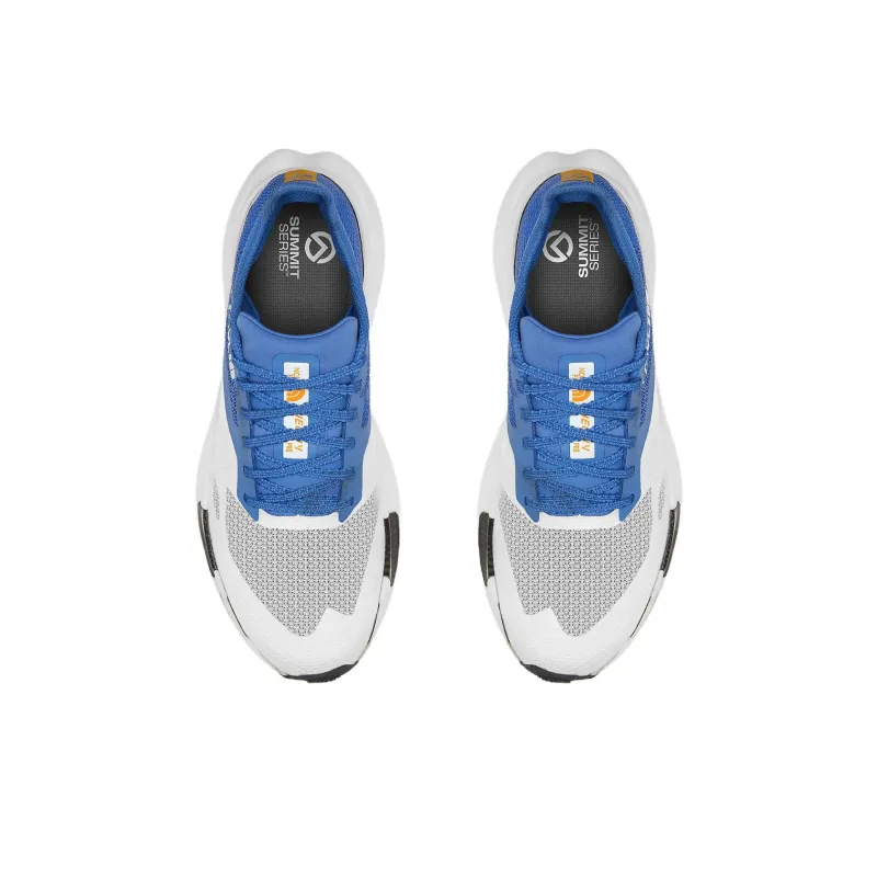 THE NORTH FACE SUMMIT Cushioned Slip-Resistant Low-Top Running Shoes Men's White/Bright Blue-1
