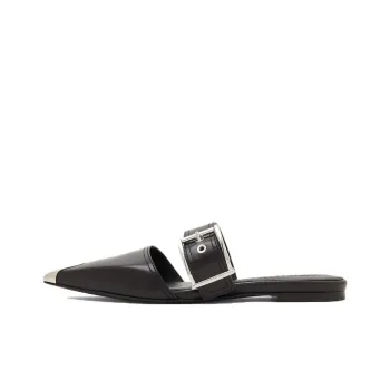Alexander McQueen Punk Flat Mules Women's