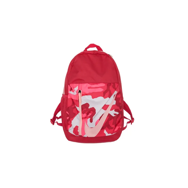 Nike Polyester Backpack Regular Women's Camouflage Red-0
