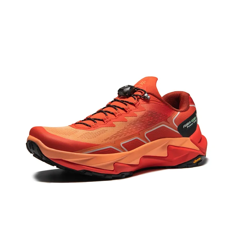 KAILAS FUGA YAO2 Running Shoes Men Low Top FUGA Red/Ink Black-1