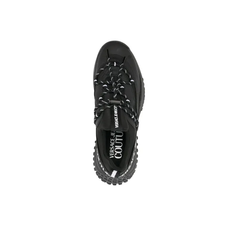 VERSACE JEANS Couture Logo-print Lace-up Sneakers-4
