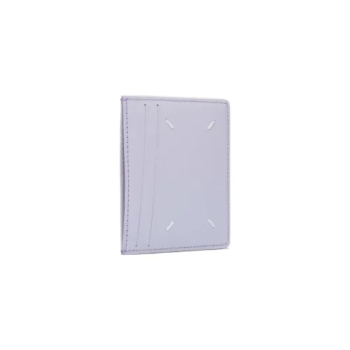 Maison Margiela Calfskin Card Clip Card Holder Women's Light Purple