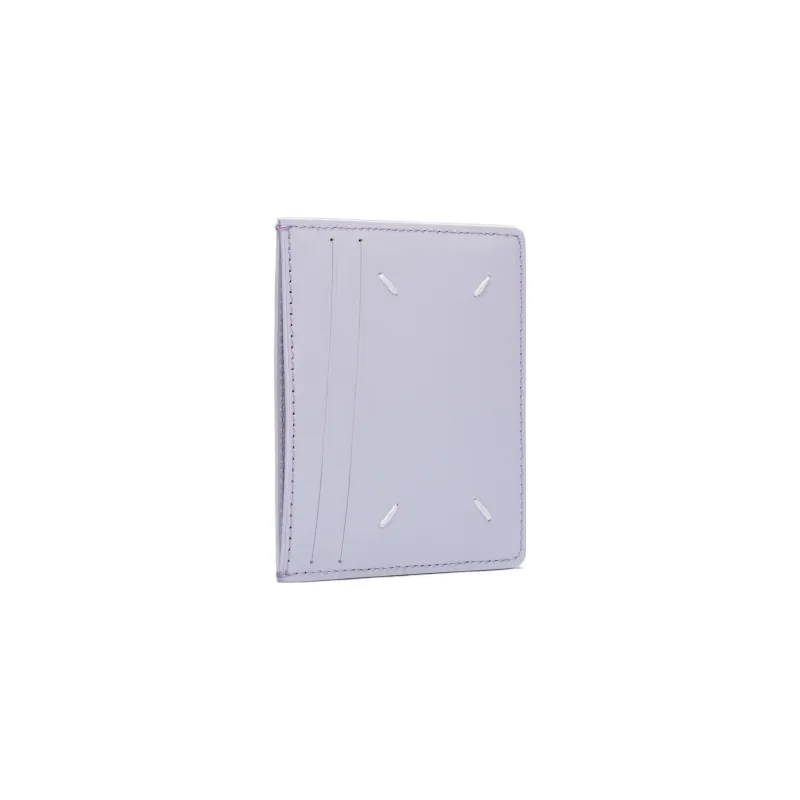 Maison Margiela Calfskin Card Holder Card Holder Women's Light Purple-0