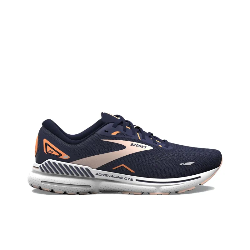 Brooks Women's Adrenaline GTS 23 'Peacoat Peach'-1