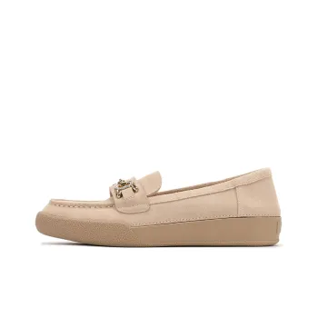 SATURDAY MODE Casual Single Shoes 2.5cm Women's Apricot