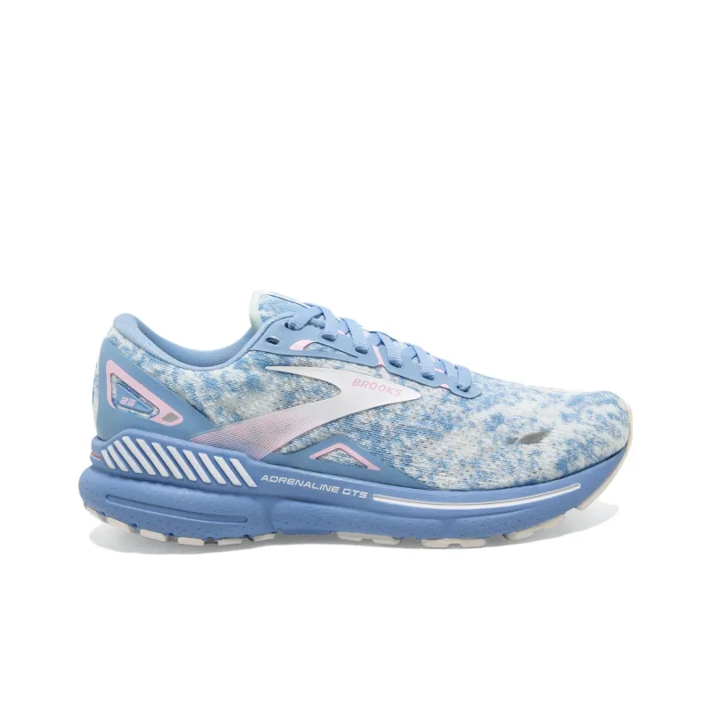 Brooks Adrenaline GTS 23 Slip Resistant Cushioning Low Top Running Shoes Women's Blue-1